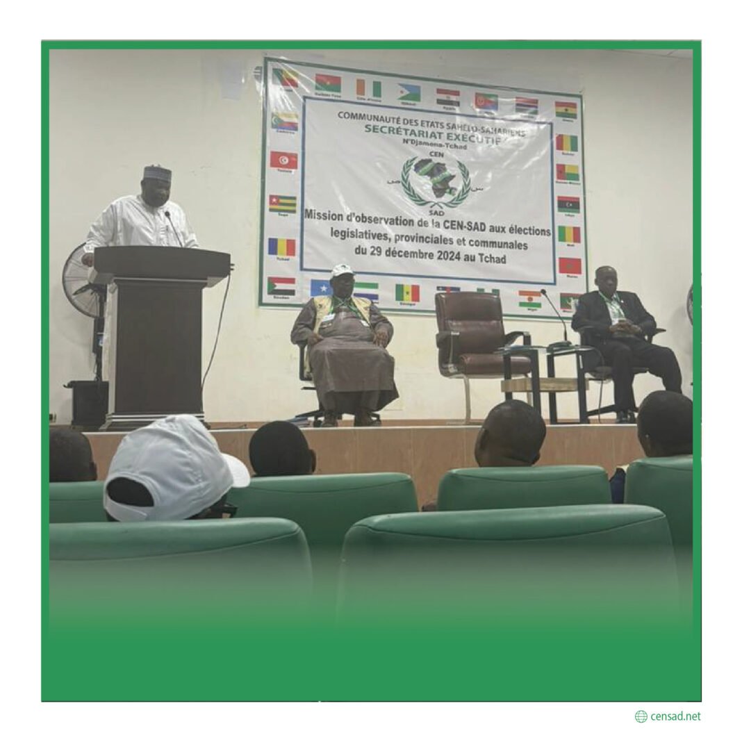 Organizational meeting this Saturday, December 28 of the Observation Mission for the December 29, 2024 legislative, provincial and municipal elections in Chad Organizational meeting this Saturday, December 28 of the Observation Mission for the December 29, 2024 legislative, provincial and municipal elections in Chad